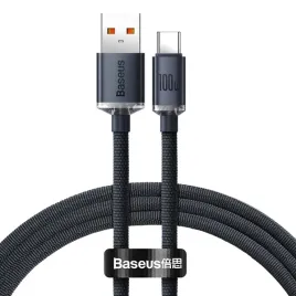 baseus-kabel-do-ladowarek-usb-do-usb-c-crystal-shine-100w-1-2m-czarny