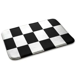 foto-dywanik-pod-stopy-podgumowany-chodnik-do-sypialni-szachownica-90x60-cm