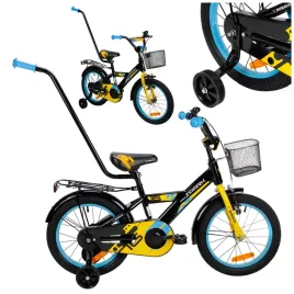 rowerek-dzieciecy-16-cali-rower-dla-chlopca-koszyk-i-prowadnik-gratis