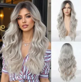 peruka-ombre-gray-dlugie-krecone-grzywka-wlosy-naturalne-sztuczne
