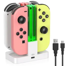 fastsnail-ladowarka-kontrolerow-do-nintendo-switch-oled-joycon-biala