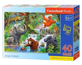 puzzle-40-maxi-jungle-animals-castorland