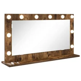 lustro-toaletowe-prostokatny-dab-wedzony-80-x-45-x-18-cm