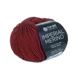 50g-wloczka-100percent-welna-extrafine-yarnart-imperial-merino-bordowa-3344