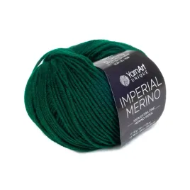 50g-wloczka-100percent-welna-extrafine-yarnart-imperial-merino-ciemnozielona-3335