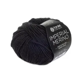 50g-wloczka-100percent-welna-extrafine-yarnart-imperial-merino-czarna-3301
