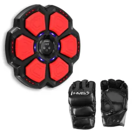 elektroniczna-tarcza-bokserska-bluetooth-na-sciane-z-glosnikiem-rekawice
