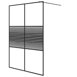 scianka-prysznicowa-czarna-140x195-cm-przejrzyste-szklo-esg