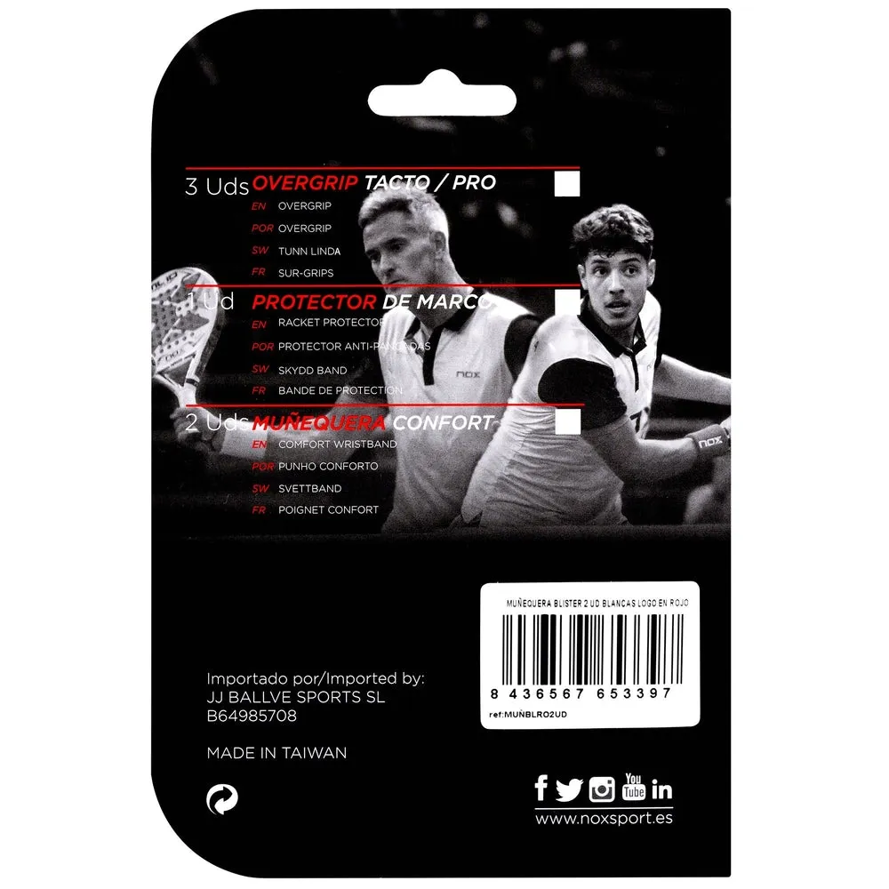 frotki-nox-pro-series-bialo-czerwone-rojo