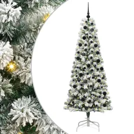 nowoczesna-sztuczna-choinka-z-led-zielono-biala-210-cm-z-metalowym-stoj