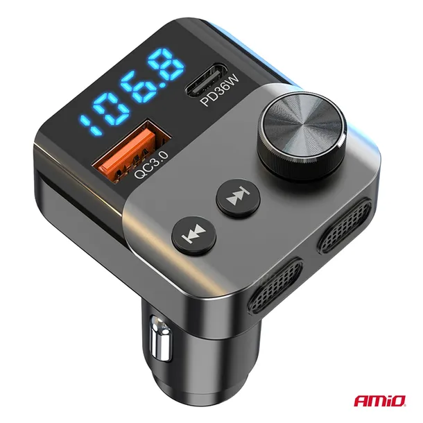 transmiter-fm-do-auta-bluetooth-usb-c-usb-a-amio-04647-obsluga-kart-pamieci-brak-informacji