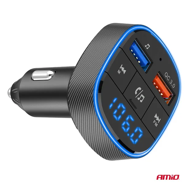 transmiter-fm-do-auta-bluetooth-2x-usb-a-amio-04648-stan-opakowania-oryginalne