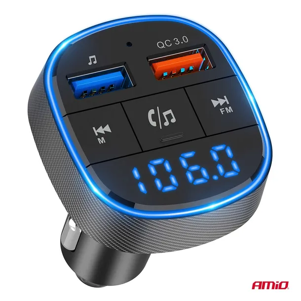 transmiter-fm-do-auta-bluetooth-2x-usb-a-amio-04648-zasilanie-gniazdo-zapalniczki-samochodowej-12v-gniazdo-zapalniczki-samochodowej-24v
