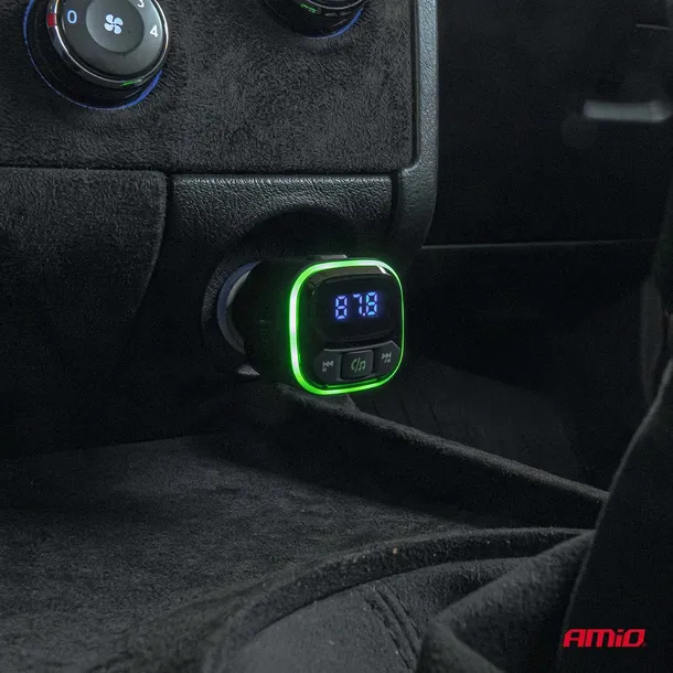 transmiter-fm-samochodowy-bluetooth-2xusb-c-amio-04651-model-04651