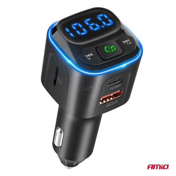transmiter-fm-samochodowy-bluetooth-2xusb-c-amio-04651-zrodlo-sygnalu-bluetooth-karta-pamieci-usb