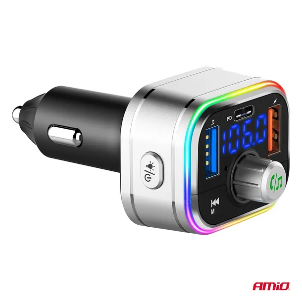 transmiter-fm-do-auta-bluetooth-usb-c-amio-04652-waga-z-opakowaniem-0-15-kg
