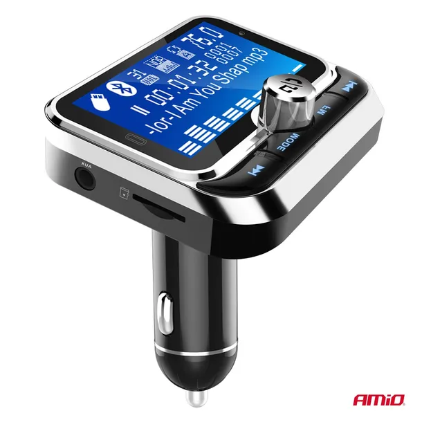 transmiter-fm-do-auta-bluetooth-z-pilotem-2xusb-amio-04657-obsluga-kart-pamieci-brak-informacji