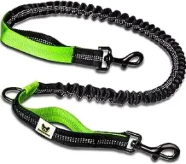 smycz-dla-psa-hundefreund-czarno-zielona
