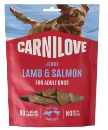 carnilove-dog-jerky-lamb-and-salmon-jagniecina-i-losos-100g