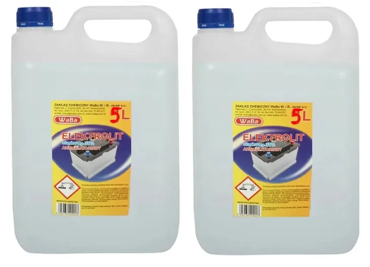 ELEKTROLIT AKUMULATOROWY KWAS SIARKOWY PREMIUM 10L 38% RADOM