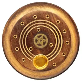 okragla-podstawka-na-kadzidla-pentagram