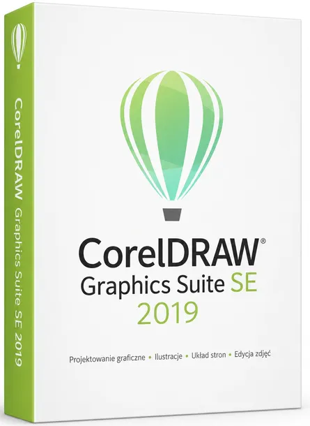 COREL 2019 GRAPHICS SUITE SE CorelDRAW WIN BOX ✔️ Licencja Dożywotnia