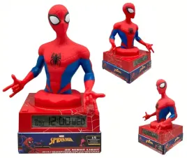 lampka-nocna-3d-spiderman-budzik-zegar-czas-data