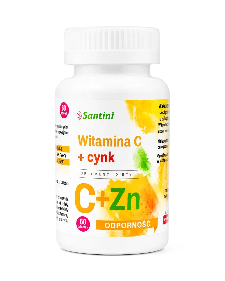 witamina-c-cynk-60-tabletek-santini