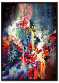 plakat-abstrakcja-abstrakcyjny-obraz-czarna-ramka-50x70-cm