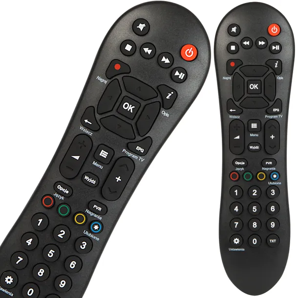 Oryginalny Pilot Cyfrowy Polsat BOX Evobox PVR LITE HD3000-7000 bez logo CP
