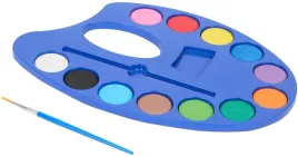 farby-akwarelowe-wodne-zestaw-12-kolorow-pedzelek-paleta-niebieska-13-pcs