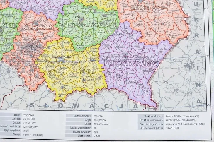 mapa-polski-a2-dwustronna-laminowana-art-map-waga-z-opakowaniem-0-106-kg