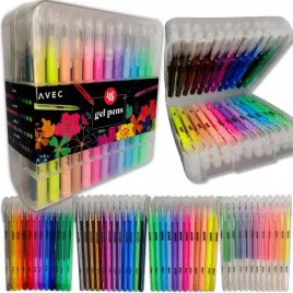 dlugopis-zelowy-wielokolorowy-avec-duzy-box-mix-kolorow-zestaw-48-sztuk