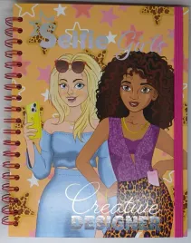 kolorowanka-selfie-girls-creative-designer-moda-naklejki-szablony-70-stron