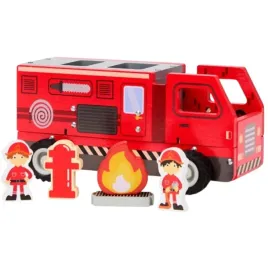 samochod-drewniany-skladany-mini-matters-figurki-off-road-fsc-straz-pozarna