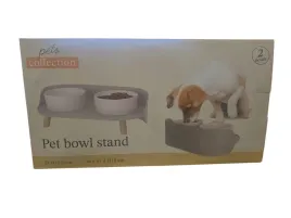 zestaw-2-x-duza-miska-ceramiczna-dla-psa-kota-stojak-pets-collection-szara