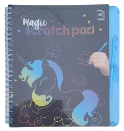 magiczna-wydrapywanka-zeszyt-spirala-wielobarwna-tecza-patyczek-blue-40-str
