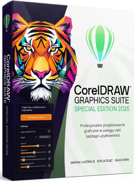 COREL 2025 GRAPHICS SUITE SE CorelDRAW WIN BOX ✔️ Licencja Dożywotnia