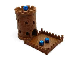 wieza-do-kosci-brazowa-czekoladowa-gotycki-dice-tower-rpg-planszowki