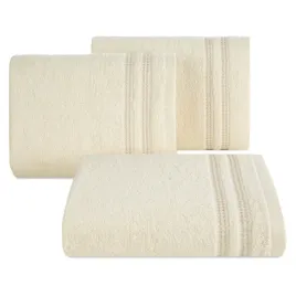 recznik-bawelniany-frotte-z-ozdobna-bordiura-ally-50x90-kremowy