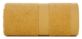 recznik-frotte-z-lsniaca-bordiura-bari-70x140-musztardowy