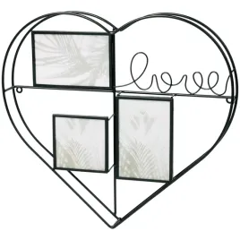 ramka-scienna-czarna-metalowa-na-zdjecia-w-ksztalcie-serca-napis-love-39-cm
