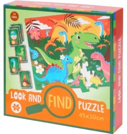 look-and-find-puzzle-patrz-i-znajdz-15-kart-75-puzzli-45-x-30cm-dinozaury