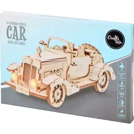 drewniane-puzzle-3d-wooden-vintage-car-stary-samochod-led-153-elementy