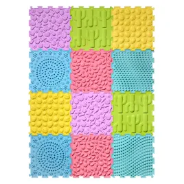 mata-ortopedyczna-sensoryczna-zestaw-12-el-do-masazu-stop-puzzle-mix-12-el