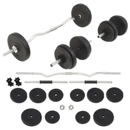 zestaw-sztangi-i-hantli-30-kg-czarny-obciazniki-cementowe-gryfy-stalow