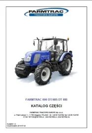 Zdjęcie produktu Katalog części zamiennych Farmtrac 685 DT 690 DT IIIB