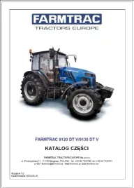 Zdjęcie produktu Katalog części zamiennych do ciągnika Farmtrac 9120 9130 DTV