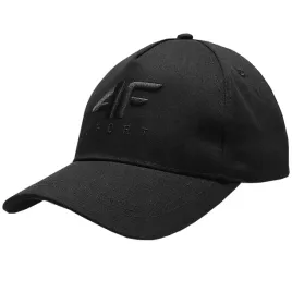 czapka-z-daszkiem-damska-4f-f116-gleboka-czern-4fss23acabf116-20s-s
