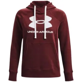bluza-damska-under-armour-rival-fleece-logo-hoodie-bordowa-1356318-690-xl